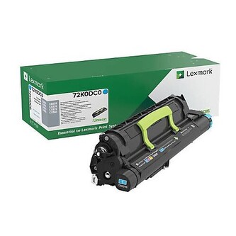 Lexmark 72K0DC0 azurový (cyan) originální developer