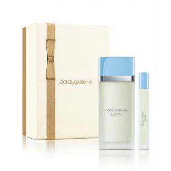 Dolce & Gabbana Light Blue EDT 100 ml + EDT MINI 10 ml W