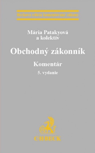 Obchodný zákonník. Komentár. 5. vydanie