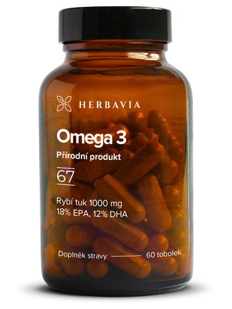 Herbavia Omega 3, 60 kapslí