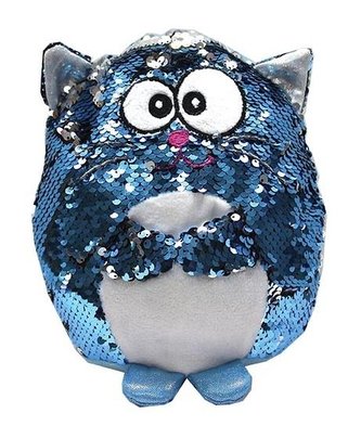 Maskotka cekinowa Kot 20 cm STnux