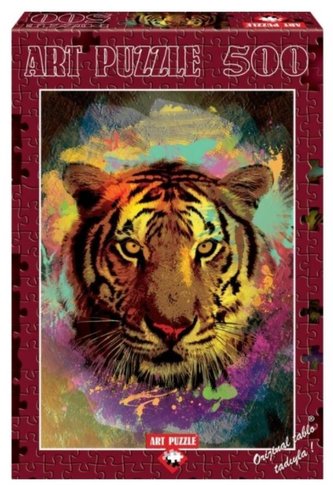 Puzzle 500 Tygrys