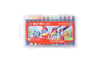 Pastele olejne akwarelowe wysuwane 12 kol. MUNGYO