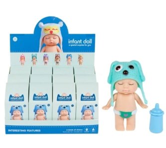 Lalka 6 cm  mix kolorów