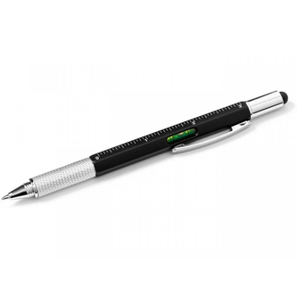 Multifunkční propiska 6v1 - černá