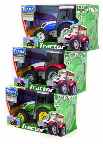 Traktor 1:32 zielony ver. 2