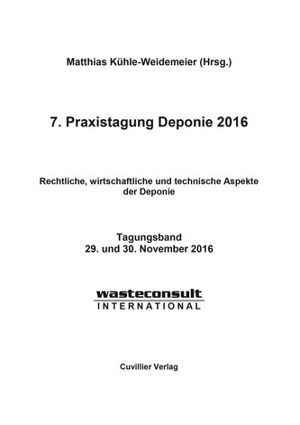 7. Praxistagung Deponie 2016
