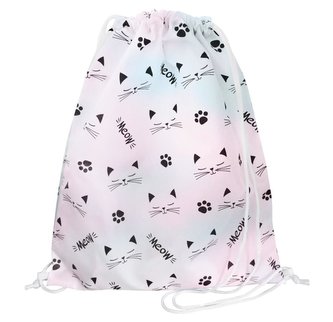 Worek na buty Pastelowy Kot