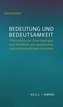 Bedeutung und Bedeutsamkeit