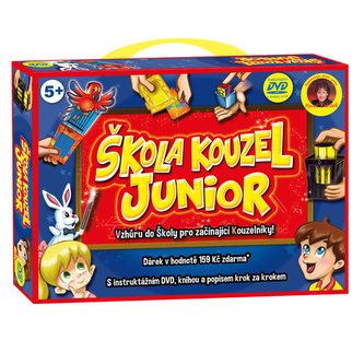 Škola kouzel Junior (začátečníci) + 16 kouzel, DVD