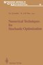 Numerical Techniques for Stochastic Optimization