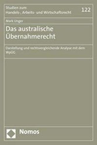 Das australische Übernahmerecht