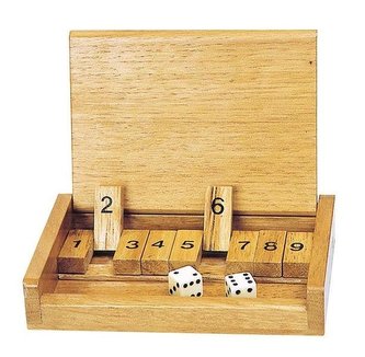 Cestovní hra - Shut the box