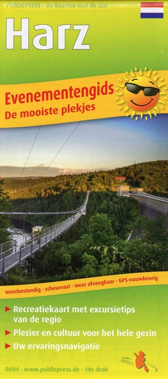 Evenementengids Harz 1:140 000