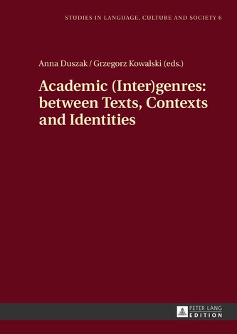 Academic (Inter)genres: between Texts, Contexts and Identities