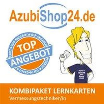 AzubiShop24.de Kombi-Paket Lernkarten Vermessungstechniker/-in