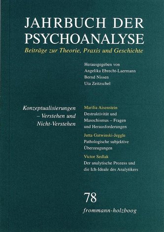 Jahrbuch der Psychoanalyse 78 Konzeptualisierungen