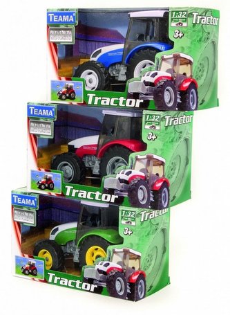 Traktor 1:32 czerwony ver. 1