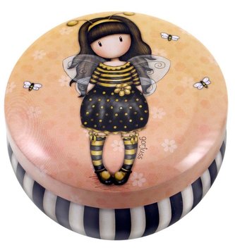 Blaszane pudełko na ozdoby - Bee Loved