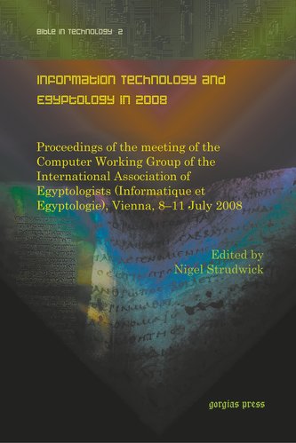 Information Technology and Egyptology in 2008