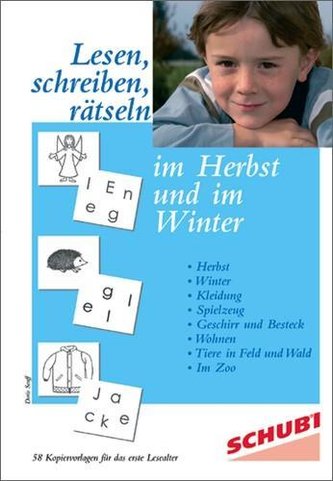 Lesen, schreiben, rätseln im Herbst und im Winter