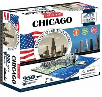 4D City Puzzle Chicago