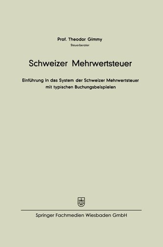 Schweizer Mehrwertsteuer