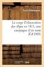 Le corps d'observation des Alpes en 1815, une campagne d'un mois