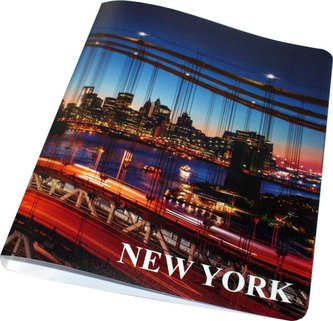 Segregator A4 PP z nadrukiem New York