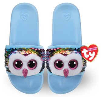 Ty Fashion cekinowe kapcie - Sowa Owen rozm.L