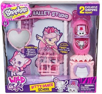 Shopkins S9 Wild Szkoła tańca Kitty zestaw Shopkins S9 Wild Szkoła tańca Kitty zestaw