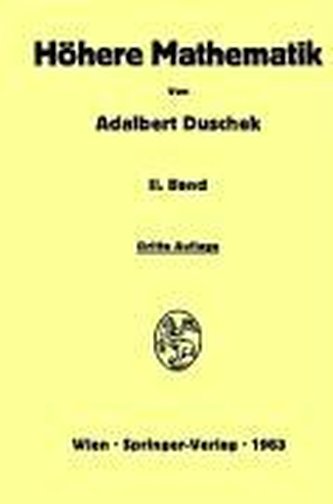 Vorlesungen über höhere Mathematik