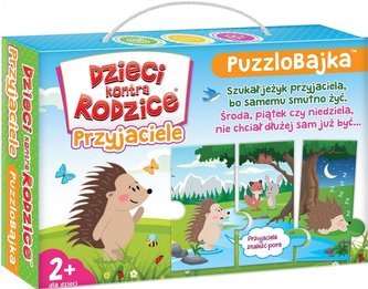 Dzieci kontra Rodzice. Puzzlobajka Przyjaciele