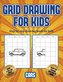Step by step drawing book for kids (Learn to draw cars): This book teaches kids how to draw cars using grids