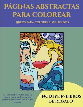 Libros para colorear avanzados (Páginas abstractas para colorear)