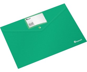 Teczka kopertowa A4 zielona