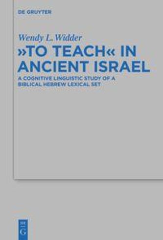 \"To Teach\" in Ancient Israel