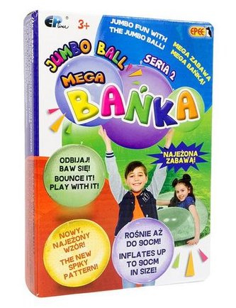 Mega Bańka z wypustkami mix