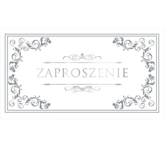 Zaproszenia Style nr 05 (opakowanie 10 szt)