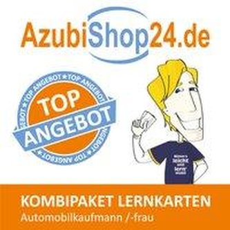 AzubiShop24.de Kombi-Paket Lernkarten Automobilkaufmann /-frau