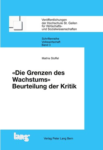 «Die Grenzen des Wachstums»