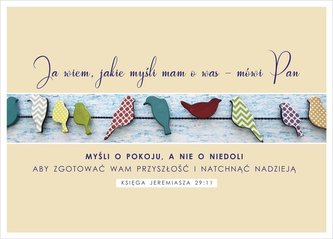 Kartka - Ja wiem, jakie myśli mam o Was...