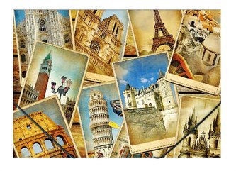 Teczka na gumkę A4 z nadrukiem Cities