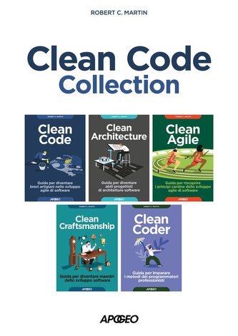 Clean code collection: Clean code-Clean architecture-Clean agile-Clean craftsmanship-Clean coder