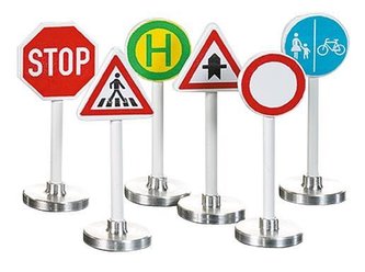 SIKU Blister - Dopravní značky 5 ks