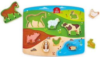Układanka Zwierzęta hodowlane HAPE
