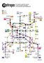 Metropa - Das europäische Superschnellbahnnetz, Poster, Großformat
