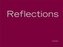 Haubitz - Zoche. Reflections
