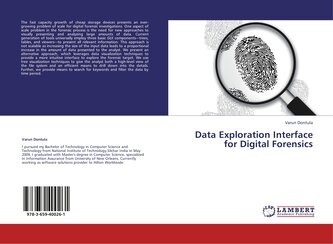 Data Exploration Interface for Digital Forensics