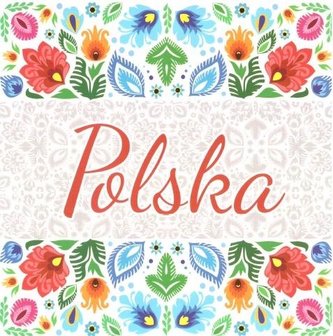 Pocztówka kwadrat - Łowicz